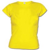 Camisetas Lisa Colorida Feminina