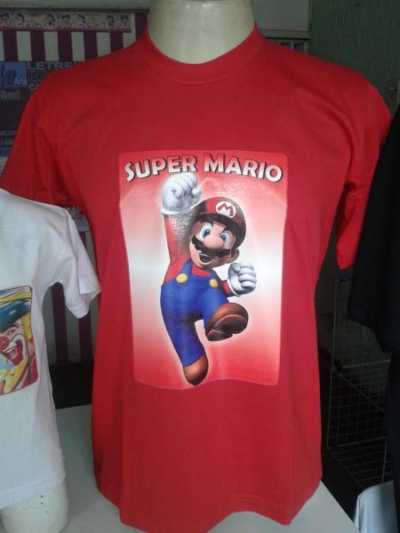 Camisetas Super Mario