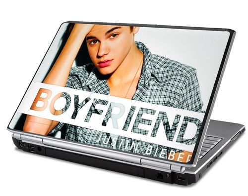 Adesivo para Notbook Justin Bieber